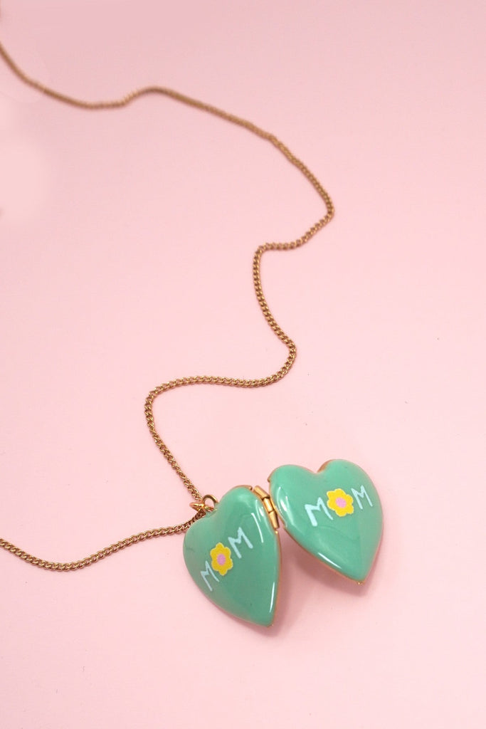 18K STAINLESS STEEL TARNISH FREE LOCKET NECKLACE | 40NK9469