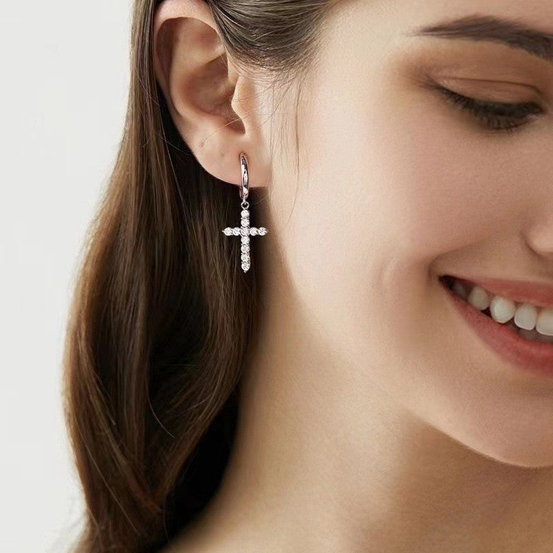 18K STAINLESS STEEL WATERPROOF TARNISH FREE HOOPS | 40E365