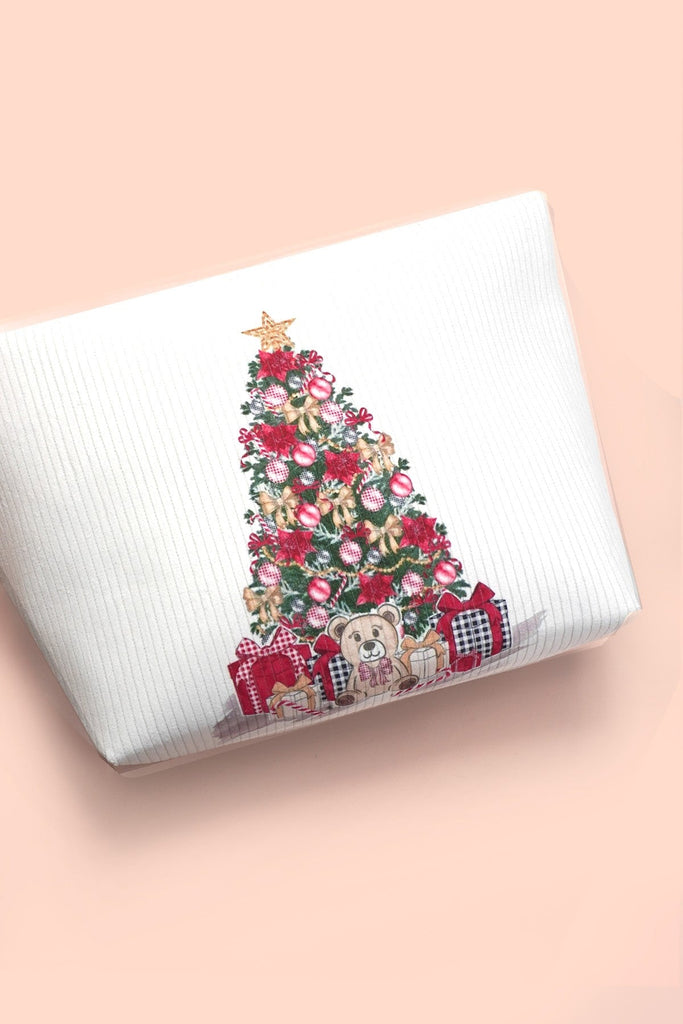 TRAVEL CHRISTMAS COSMETIC MAKEUP POUCH BAG | 40P568