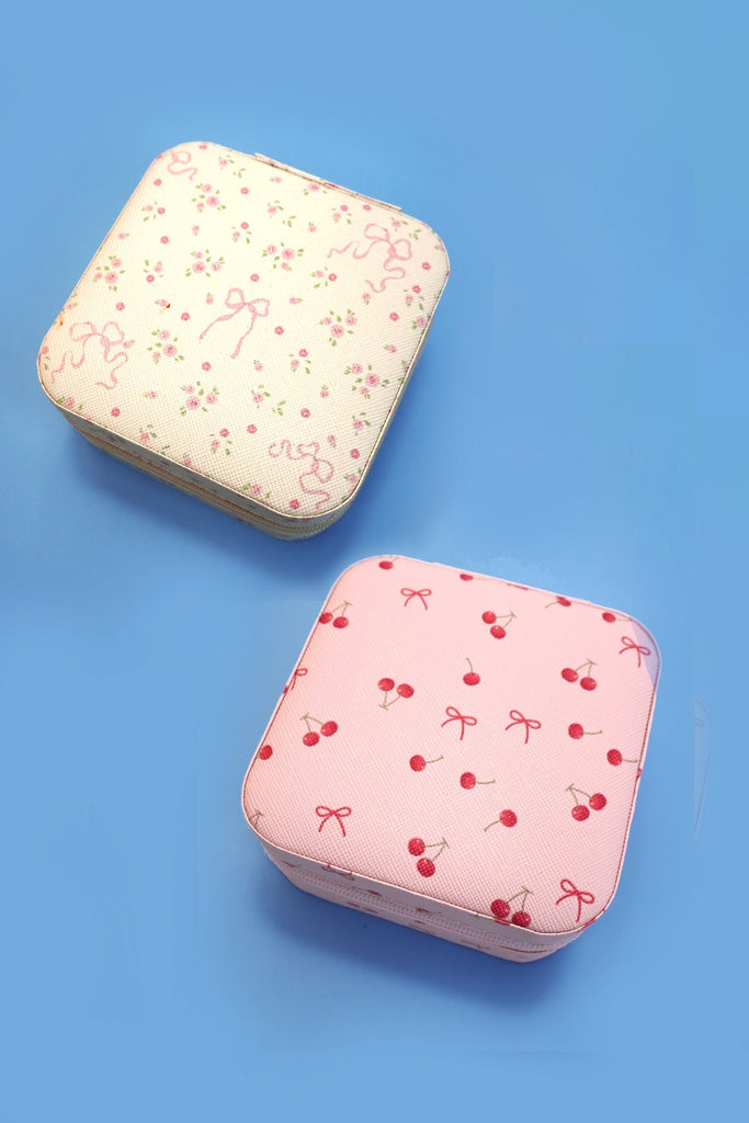 DESIGNED JEWELRY ORGANIZER TRAVEL BOX CASE | 40P552