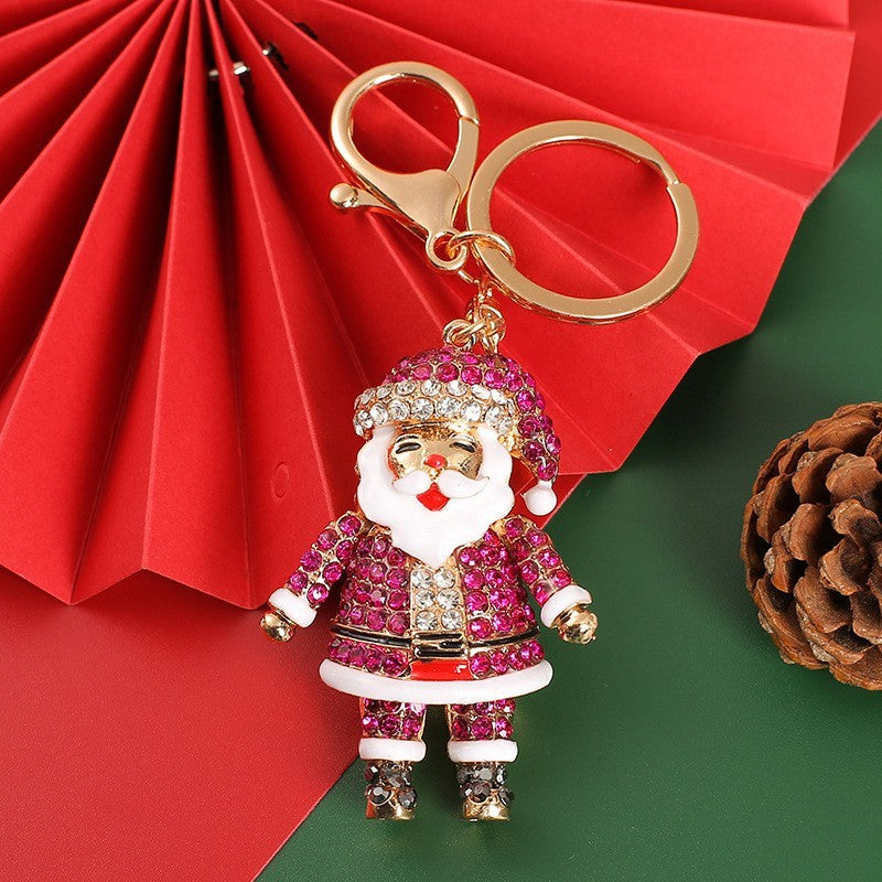 CHRISTMAS SANTA TREE KEYCHAIN BAG CHARM | 40KC162