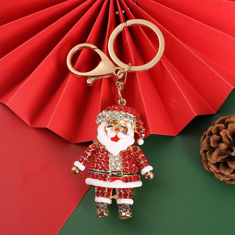 CHRISTMAS SANTA TREE KEYCHAIN BAG CHARM | 40KC162