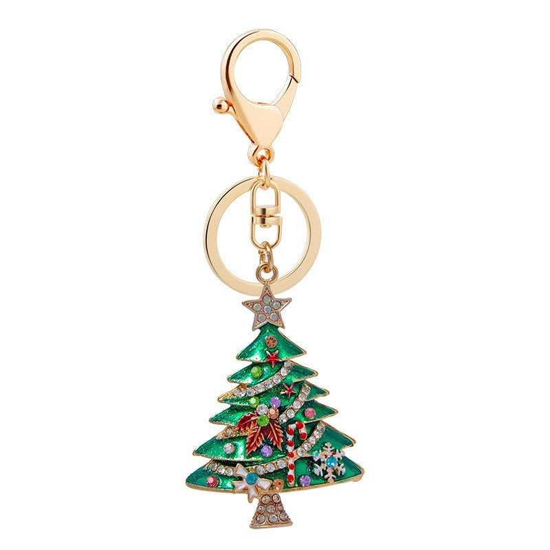 CHRISTMAS SANTA TREE KEYCHAIN BAG CHARM | 40KC162