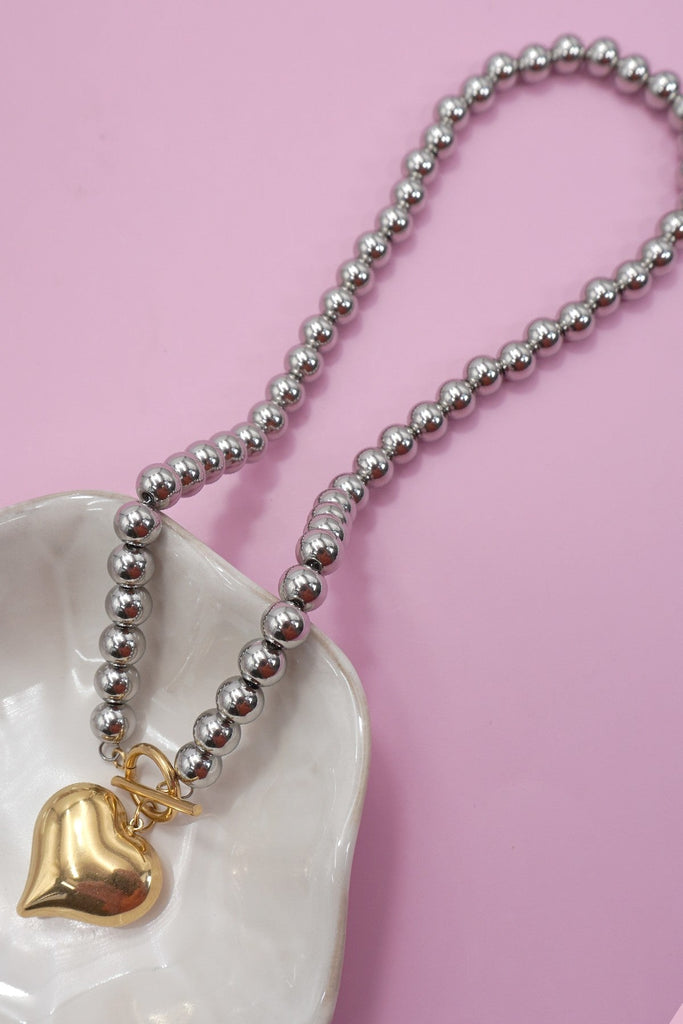 18K Stainless Steel Tarnish Free Waterproof Neck | 40NK9505