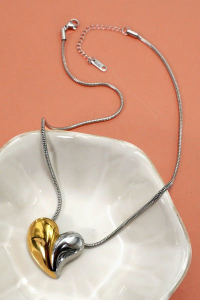 18K Stainless Steel Tarnish Free Waterproof Neck | 40NK9506