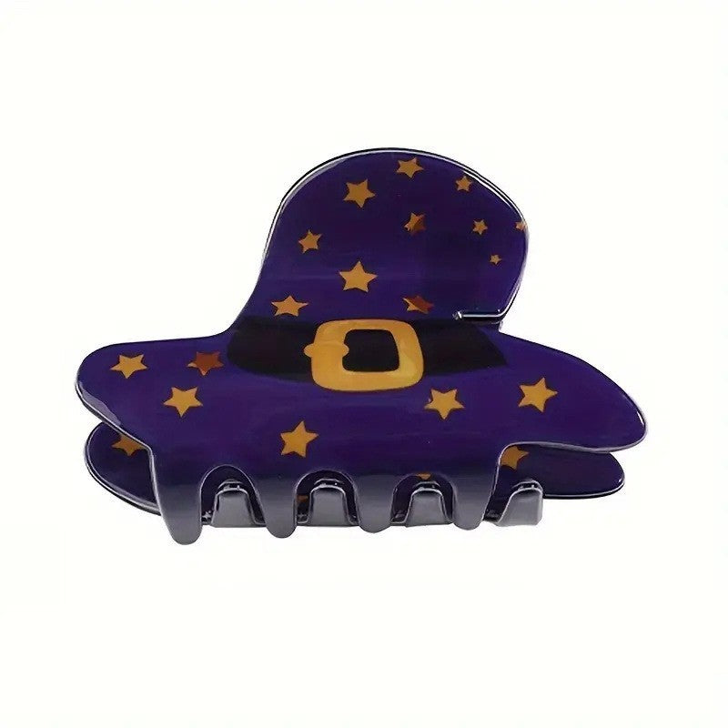 HALLOWEEN WITCH HAT HAIR CLAW CLIPS | 40H957