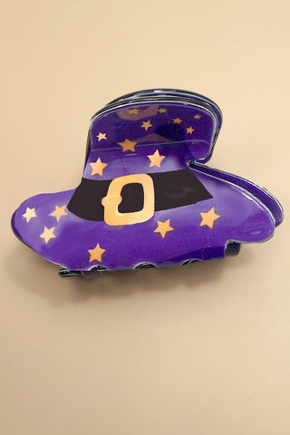 HALLOWEEN WITCH HAT HAIR CLAW CLIPS | 40H957