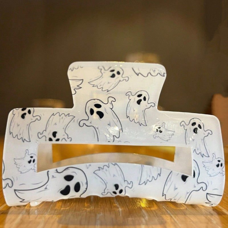 HALLOWEEN GHOST HAIR CLAW CLIPS | 40H9581