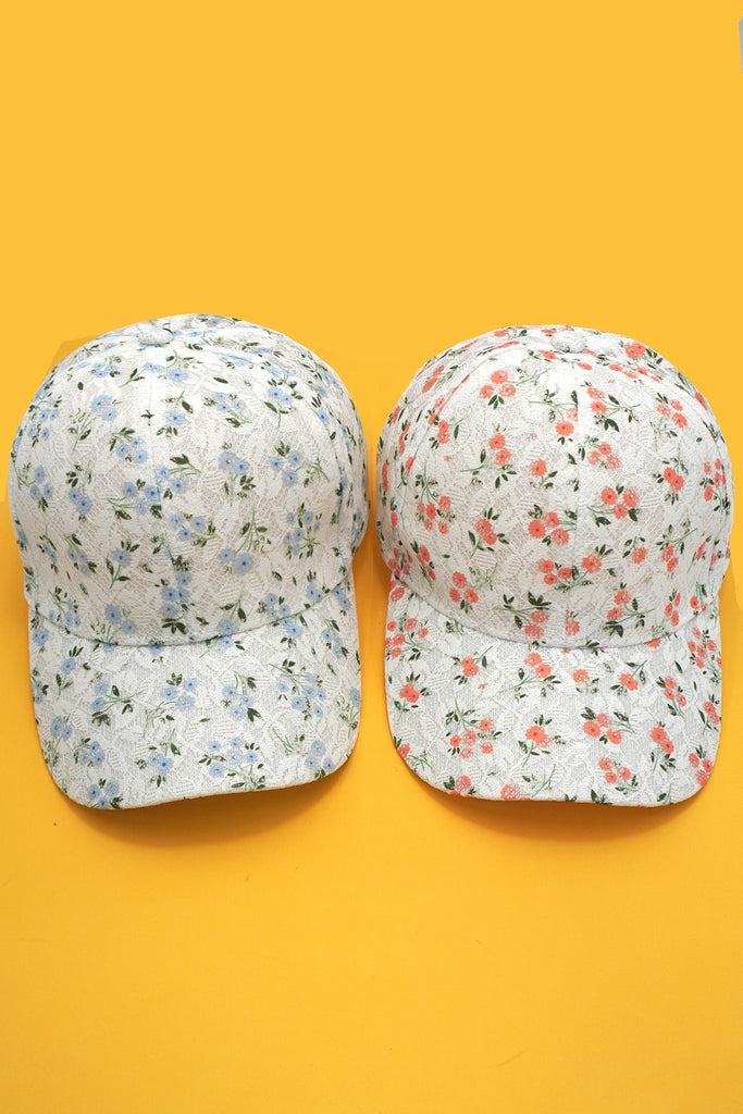 FLORAL CASUAL BASEBALL CAP | 40HW736