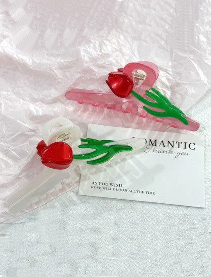 JUMBO FLOWER HAIR CLAW CLIPS | 40H965