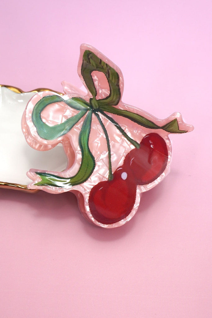 CHERRY HAIR CLAW CLIPS | 40H966