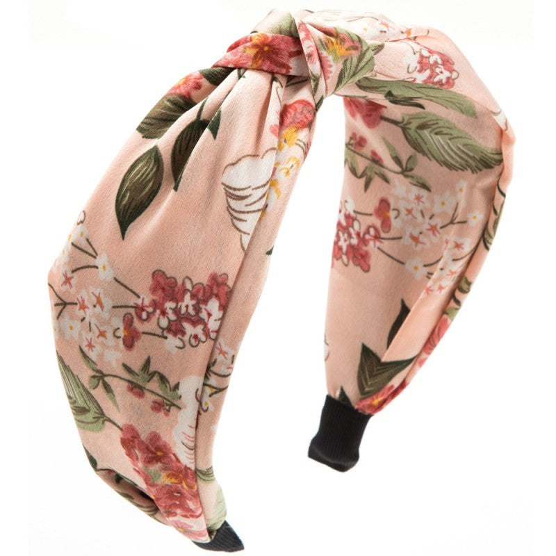 FLORAL TOILE PATTERN VINTAGE HAIR BAND HEADBAND | 40HB179