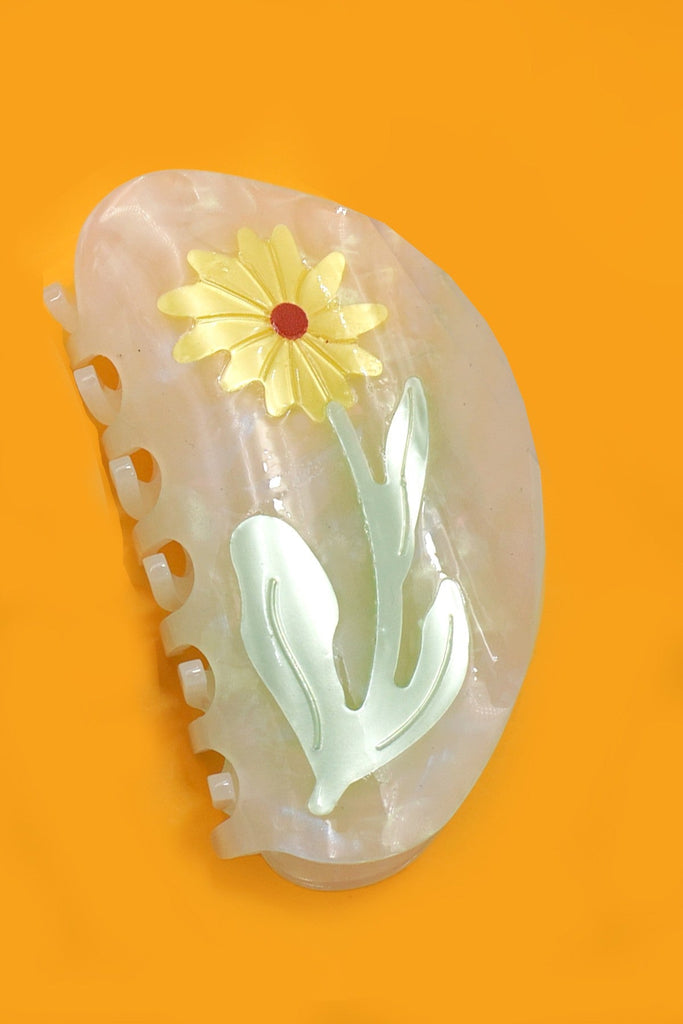 JUMBO FLOWER HAIR CLAW CLIPS | 40H970