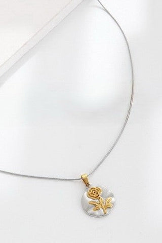 18K Stainless Steel Tarnish Free Waterproof Necklace | 40NK9528