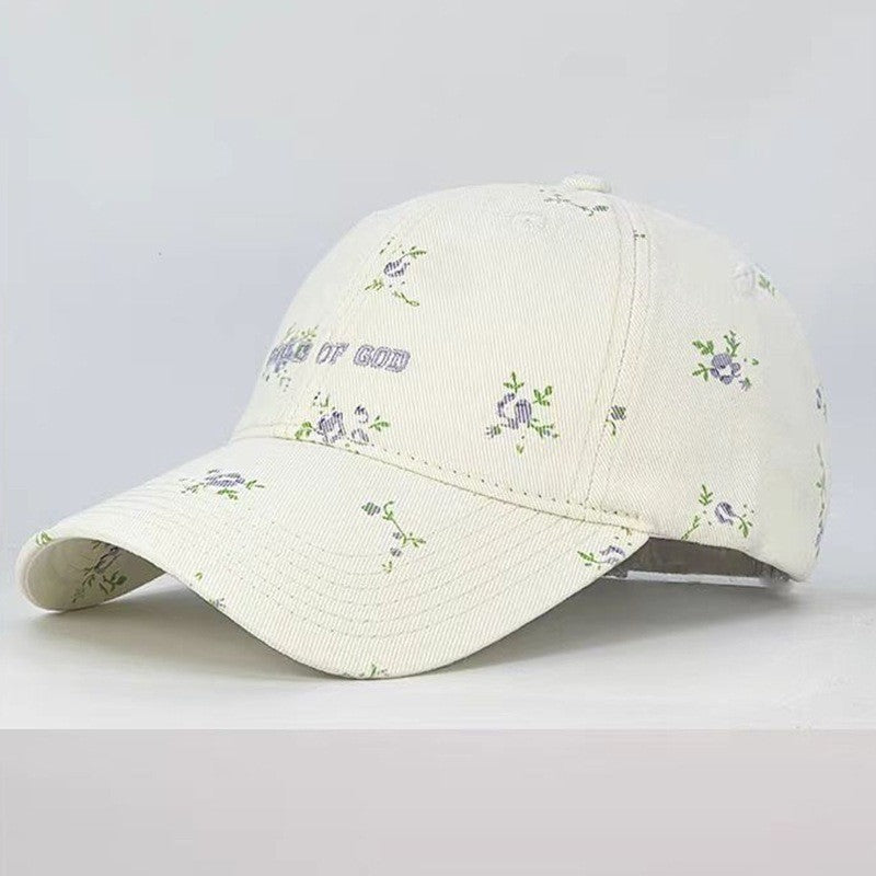 FLORAL CHILD OF GOD CASUAL BASEBALL CAP | 40HW742