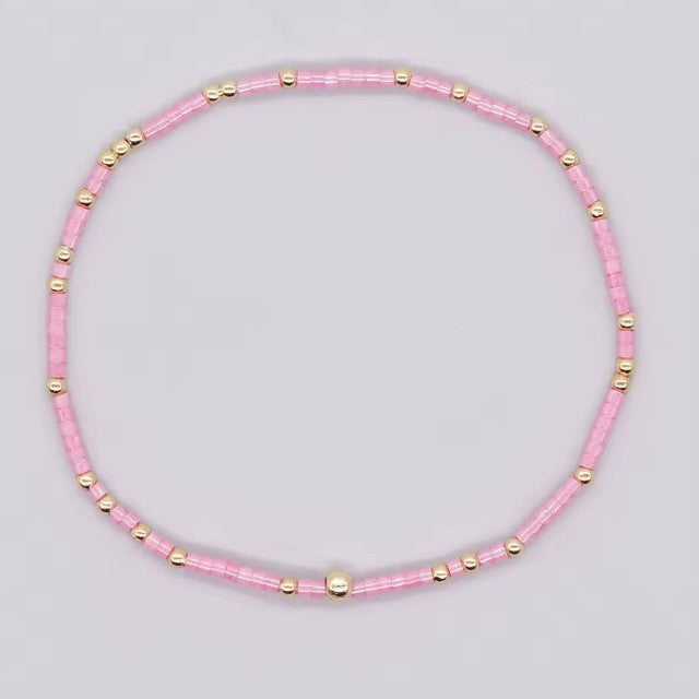 BOHO COLORFUL BALL BEADED BRACELET | 40B5178