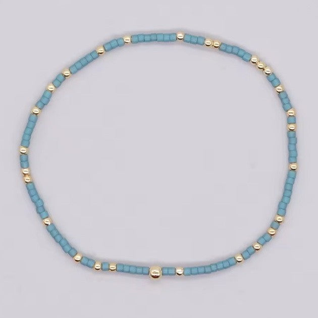 BOHO COLORFUL BALL BEADED BRACELET | 40B5178