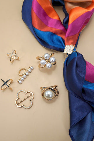 SCARF CHARMS -SCARF HOLDER SLIDER RING | 40SR100