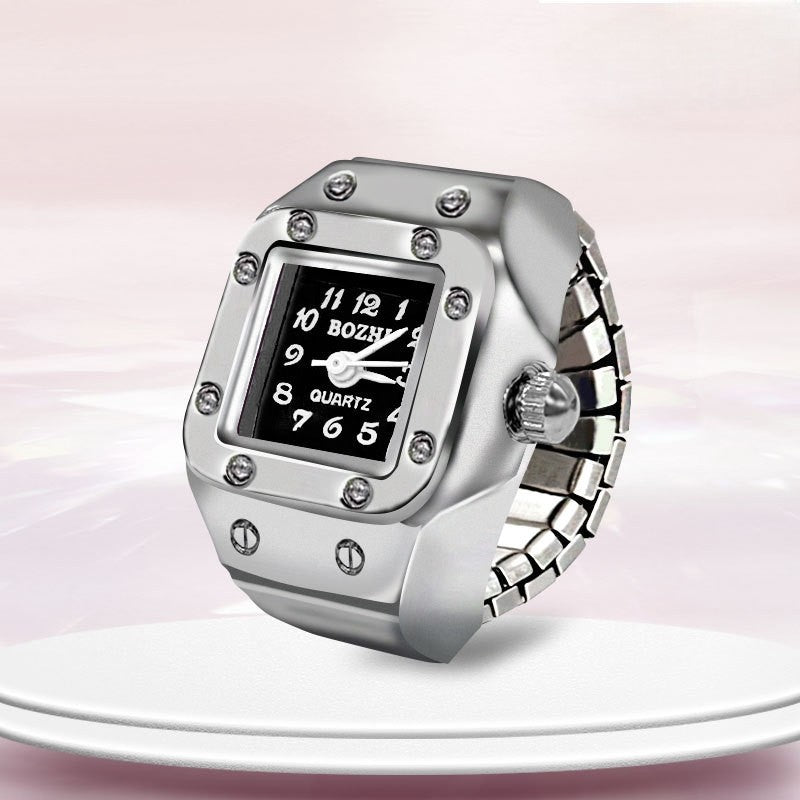 Stainless Steel Ring-Shaped Watch Design | 40R126