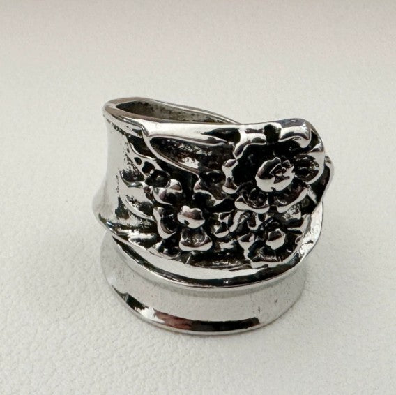 VINTAGE BOHO FLORAL STATEMENT RINGS | 40R129