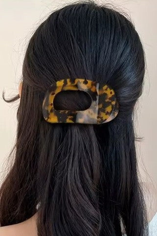 Jumbo Lay Flat Oval Hair Claw Clips Secure Styling | 40H993
