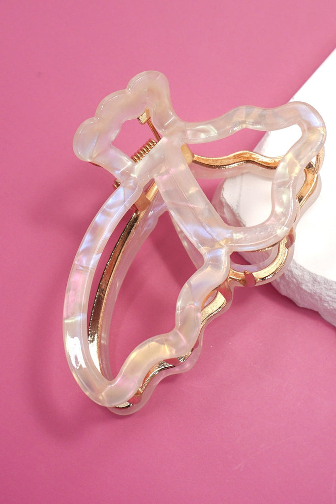 JUMBO OPEN BUTTERFLY HAIR CLAW CLIPS | 40H1000