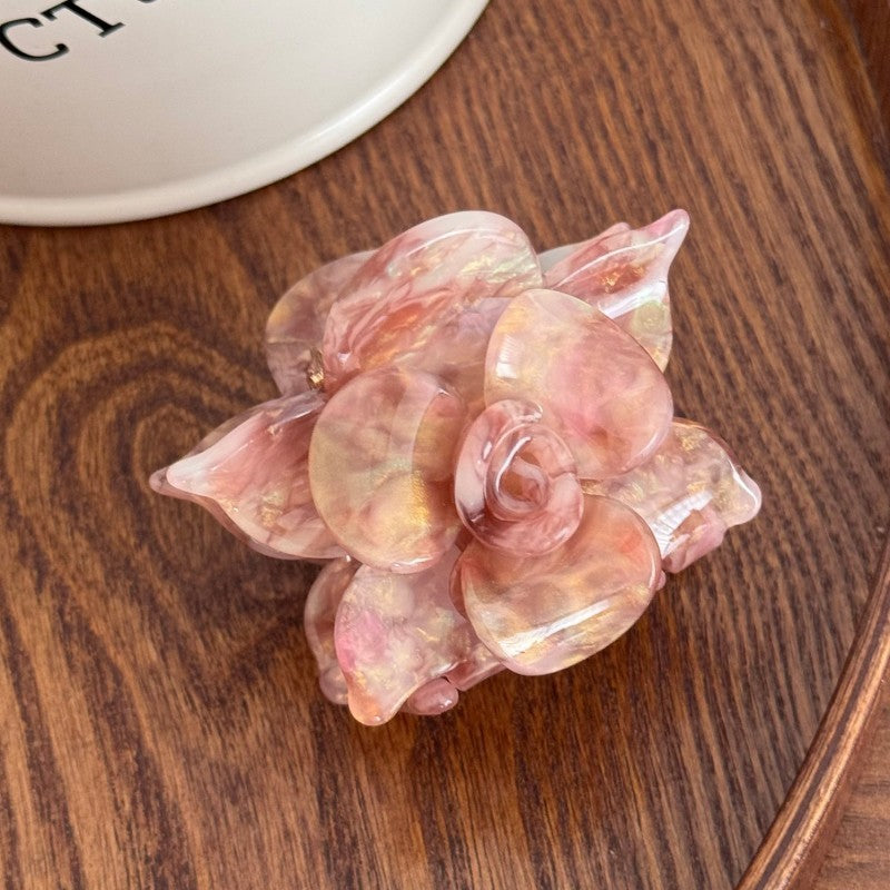 FLOWER POP COLOR HAIR CLAW CLIPS | 40H1006