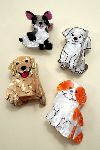 TRENDING JUMBO DOG HAIR CLAW CLIPS | 40H1008