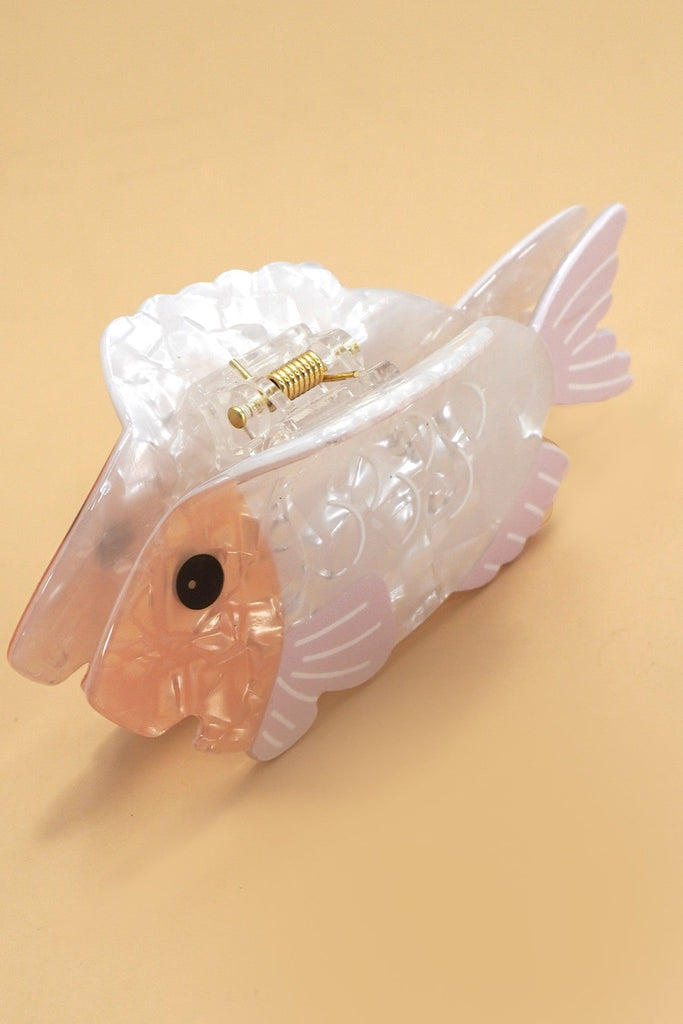 LARGE JUMBO OCEAN SEA FISH HAIR CLAW CLIPS | 40H1009