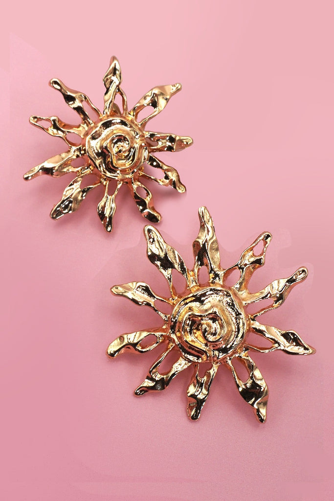 BOLD STATEMENT SUNBLAST STUD EARRINGS | 80E61356