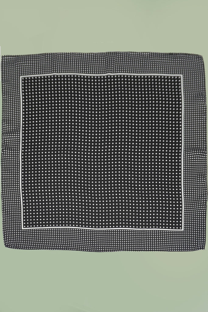 LARGE POLKA DOT PRINT BANDANA SCARF | 40SC696