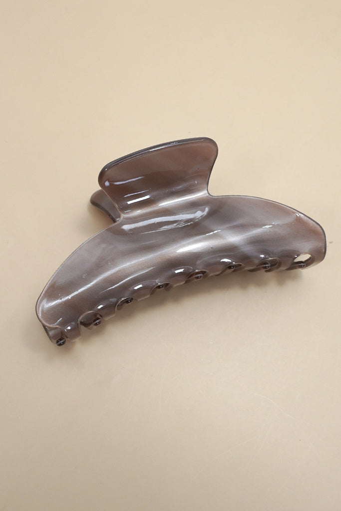 VINTAGE PORCELAIN ANIMAL HALF MOON HAIR CLAW CLIPS | 40H1022