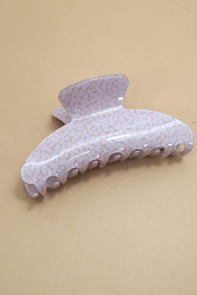 VINTAGE PORCELAIN ANIMAL HALF MOON HAIR CLAW CLIPS | 40H1022