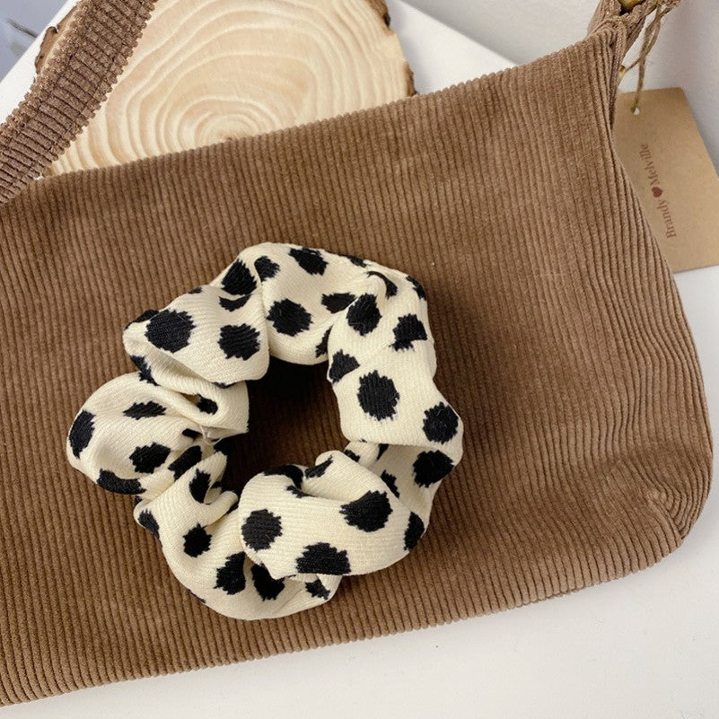 ANIMAL PATTERN SCRUNCHIES SET OF 5 | 40S741