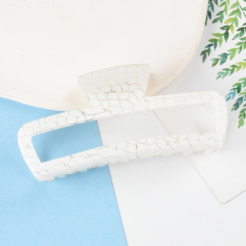 JUMBO OPEN RECTANGLE HAIR CLAW CLIPS | 40H1023