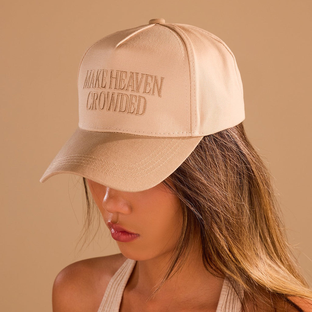 MAKE HEAVEN CROWDED BASEBALL CAP | 40HW748