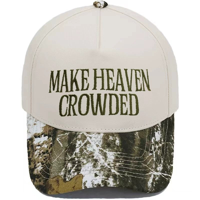 MAKE HEAVEN CROWDED BASEBALL CAP | 40HW748