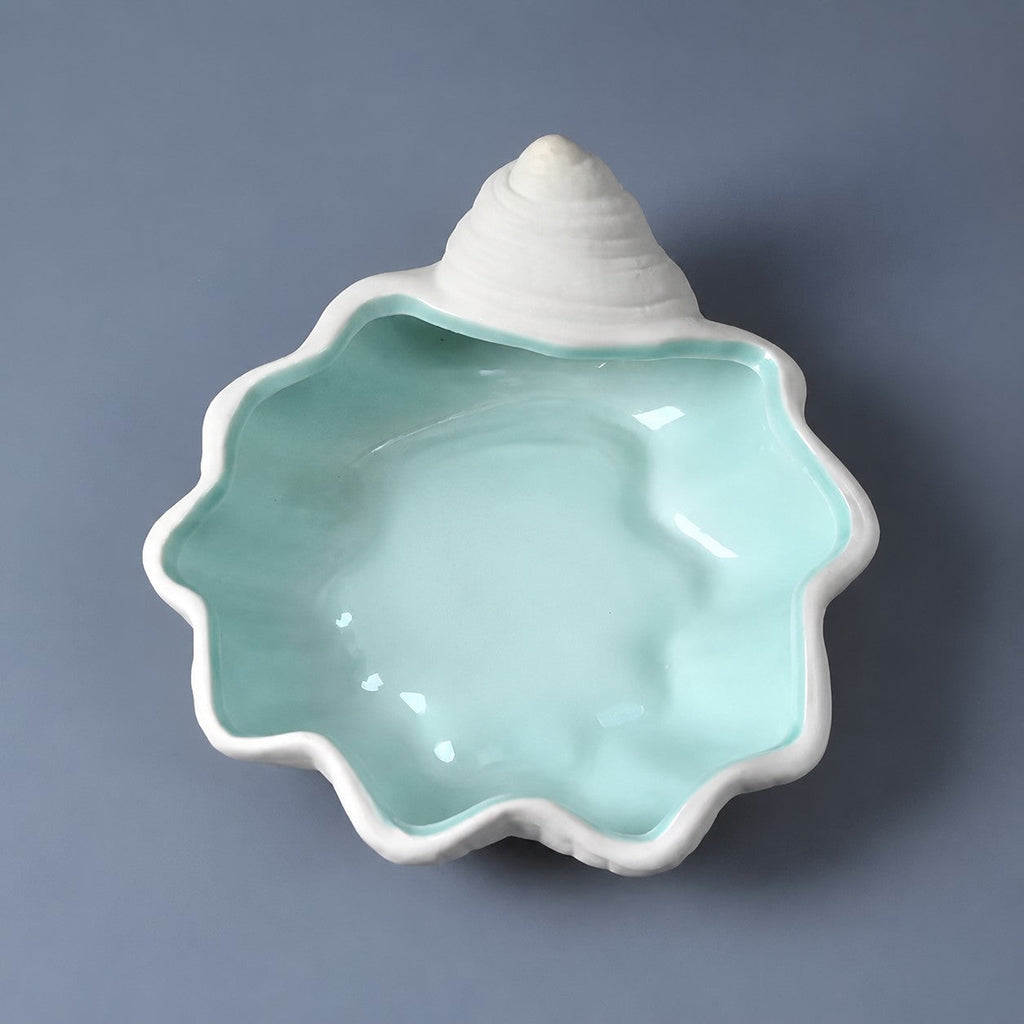 Ceramic Seashell & Starfish Decorative Trinket Dish| 40CP102