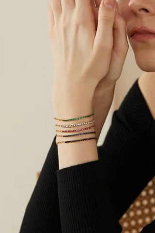 18K STAINLESS STEEL TARNISH FREE MIX BRACELET | 40B5215