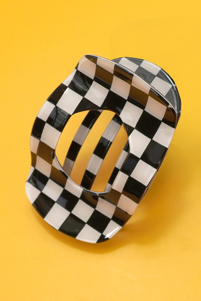 Jumbo Lay Flat Oval Hair Claw Clips Secure Styling | 40H1031