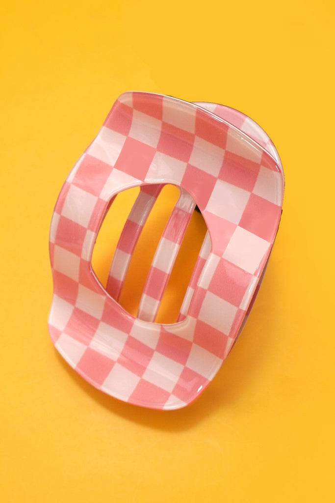 Jumbo Lay Flat Oval Hair Claw Clips Secure Styling | 40H1031