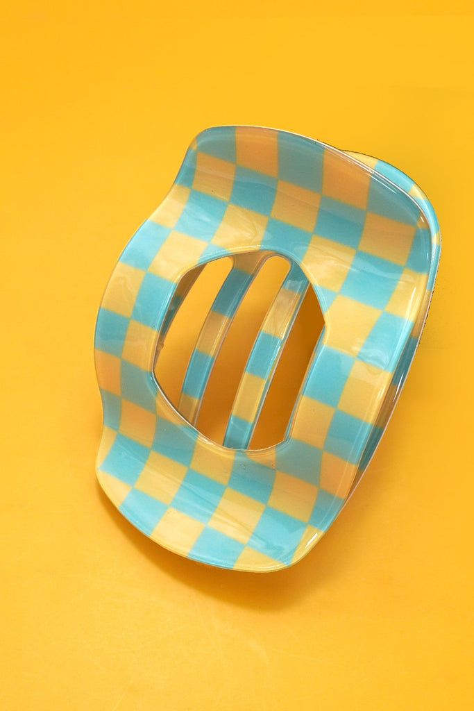 Jumbo Lay Flat Oval Hair Claw Clips Secure Styling | 40H1031