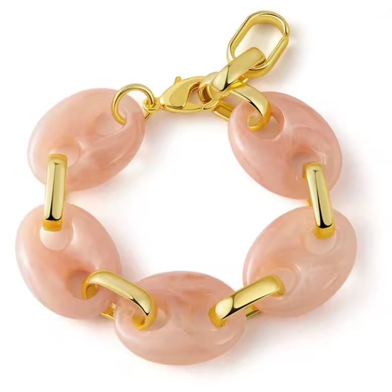 Marbled Resin Link Bracelet | 40B5232