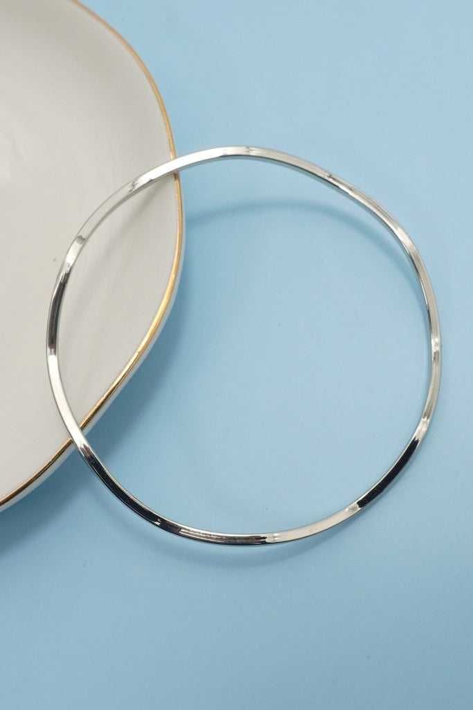 18K NON-TARNISH WATERPROOF STAINLESS STEEL BANGLE | 40B5237