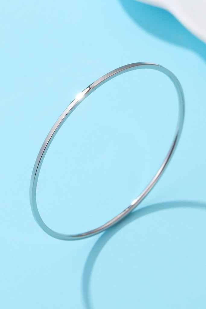18K NON-TARNISH WATERPROOF STAINLESS STEEL BANGLE | 40B5237