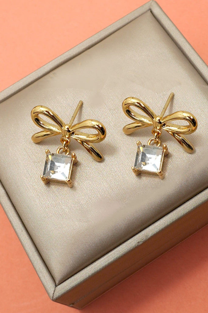 18K STAINLESS STEEL TARNISH FREE DROP EARRINGS | 40E468