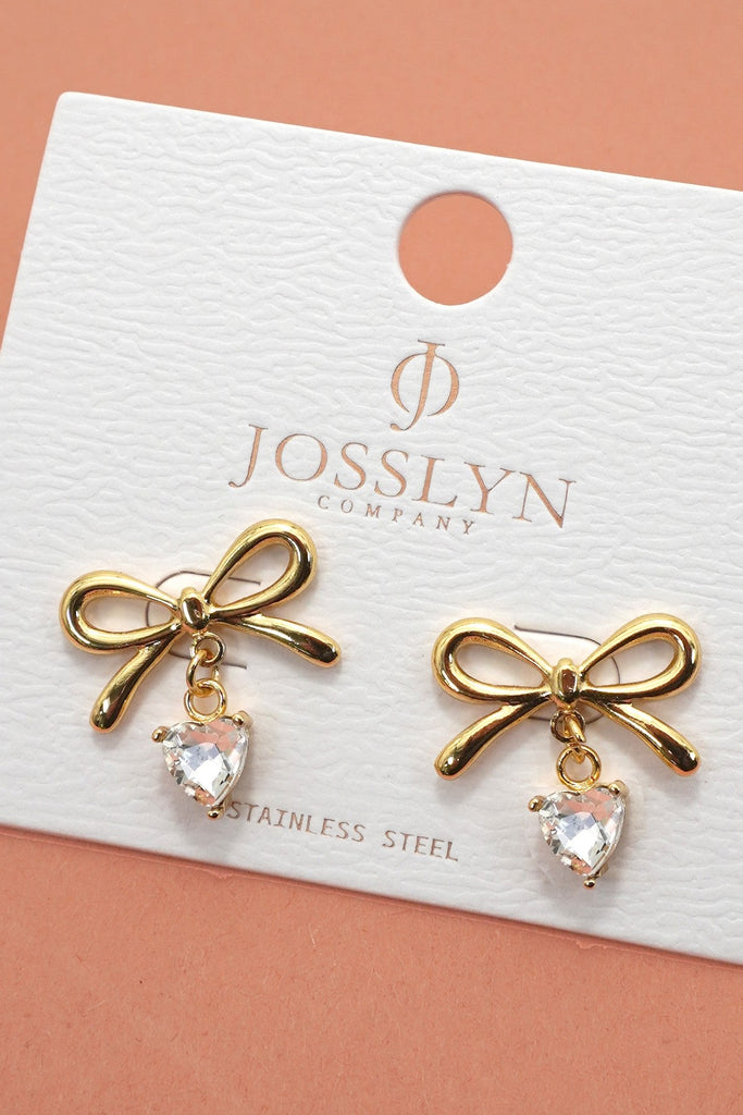 18K STAINLESS STEEL TARNISH FREE DROP EARRINGS | 40E468