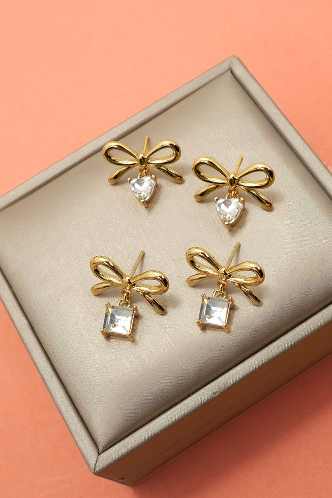 18K STAINLESS STEEL TARNISH FREE DROP EARRINGS | 40E468