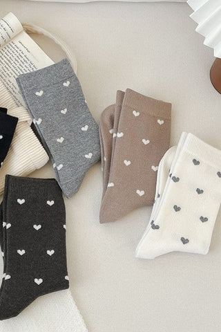 SWEETHEART CREW SOCKS | 40S02081