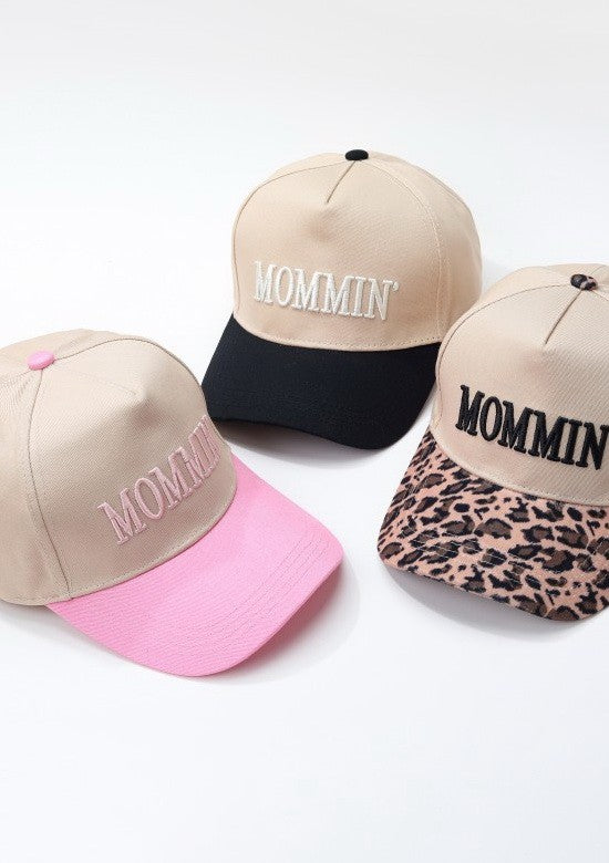 MOMMIN Embroidered Trucker Hat - Vintage Style | 40HW749